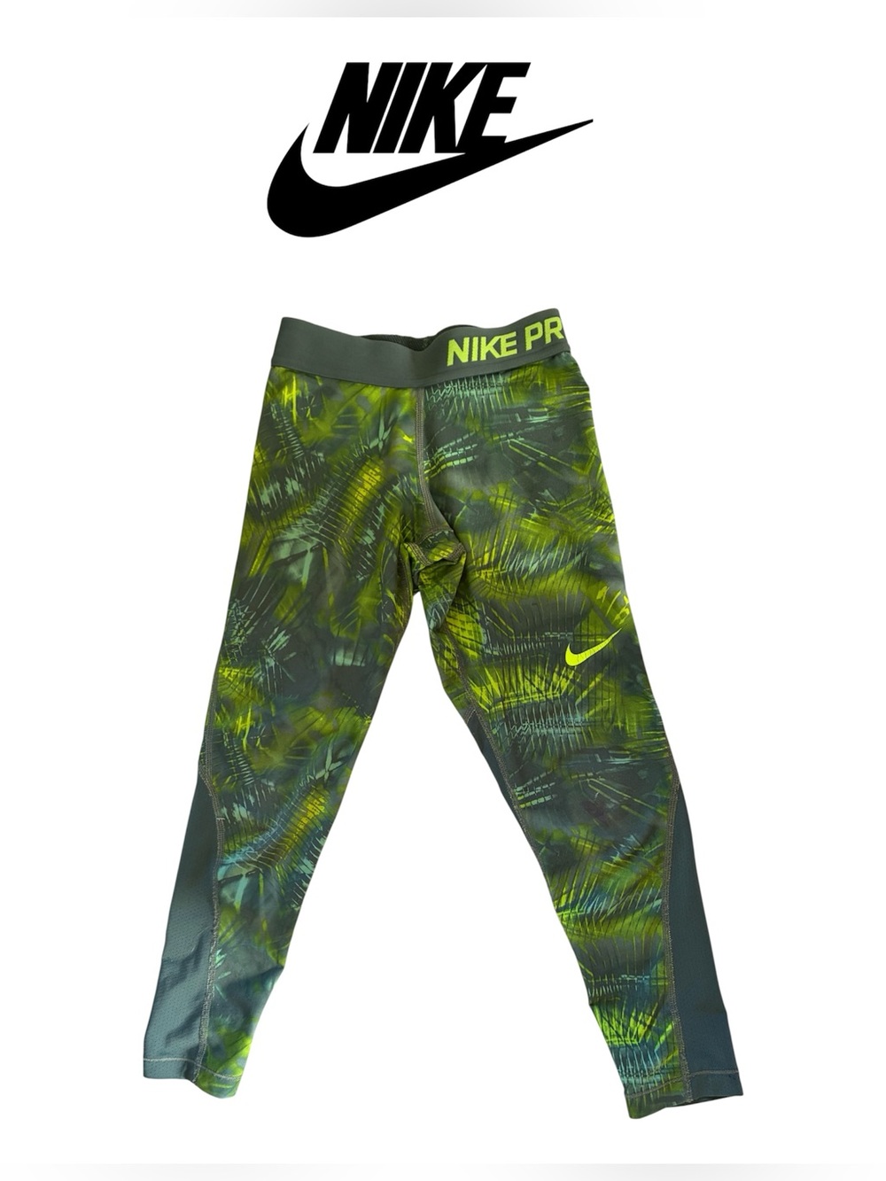 NIKE PRO LEGGINGS TROPICAL PRINT
